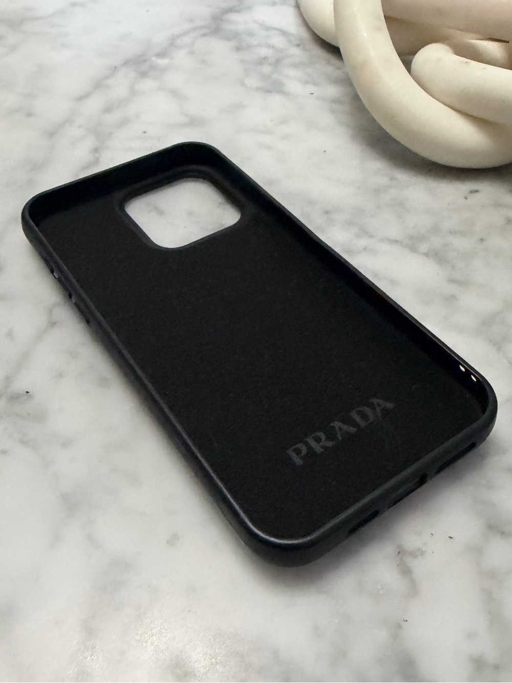 Prada Crystal Rhinestone iPhone 16 Pro Max Case - Picture 7 of 10